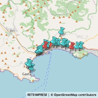 Mappa Via Emanuele Filiberto, 04023 Formia LT, Italia (2.9295)