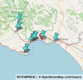 Mappa Via Giovenale, 04023 Formia LT, Italia (6.37091)