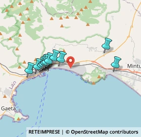Mappa Via Giovenale, 04023 Formia LT, Italia (3.4925)