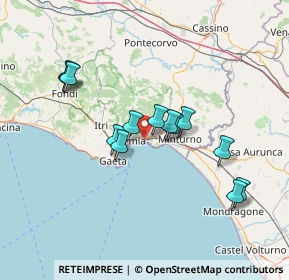 Mappa Via Giovenale, 04023 Formia LT, Italia (13.48385)
