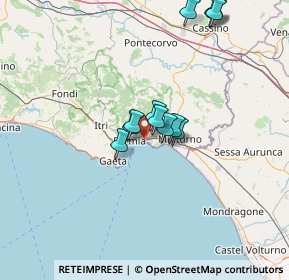 Mappa Via Giovenale, 04023 Formia LT, Italia (12.77167)