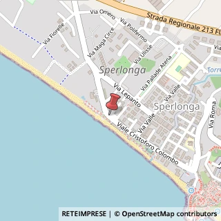Mappa Via Andrea Doria, 5, 04029 Sperlonga, Latina (Lazio)