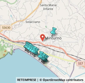 Mappa 04026 Minturno LT, Italia (1.84938)