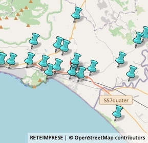 Mappa Via Antonio Sebastiani, 04026 Minturno LT, Italia (4.6825)