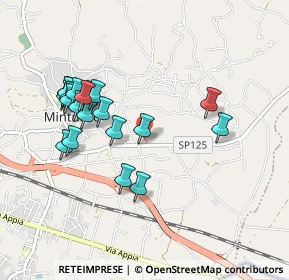 Mappa Via Per Castelforte, 04026 Minturno LT, Italia (0.982)