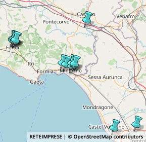 Mappa Via Per Castelforte, 04026 Minturno LT, Italia (20.40143)