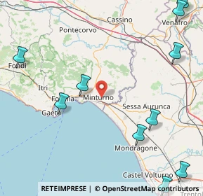 Mappa Via Per Castelforte, 04026 Minturno LT, Italia (34.02067)