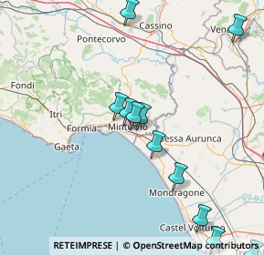 Mappa Via Per Castelforte, 04026 Minturno LT, Italia (25.15467)