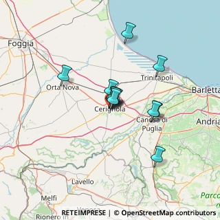 Mappa Viale di Levante, 71042 Cerignola FG, Italia (9.84)