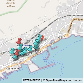 Mappa Via Maiorino, 04023 Formia LT, Italia (0.599)