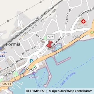 Mappa Via Abate Tosti, 55, 04023 Formia, Latina (Lazio)