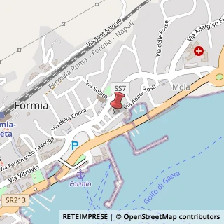 Mappa Via Abate Tosti, 84, 04023 Formia, Latina (Lazio)