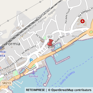 Mappa Via Abate Tosti, 47, 04023 Formia, Latina (Lazio)