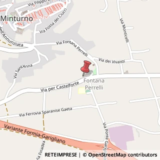 Mappa Via Palermo, 158, 04026 Minturno, Latina (Lazio)