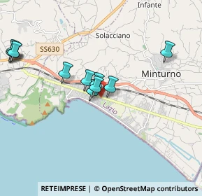 Mappa 04028 Minturno LT, Italia (2.06545)