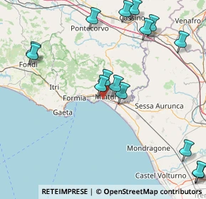 Mappa 04028 Minturno LT, Italia (21.968)