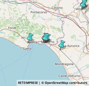 Mappa 04028 Minturno LT, Italia (34.425)