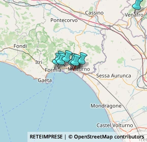 Mappa 04028 Minturno LT, Italia (31.58895)