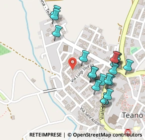 Mappa Via Luigi Sturzo, 81057 Teano CE, Italia (0.2725)