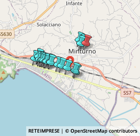 Mappa Via Zeccarelle, 04026 Minturno LT, Italia (1.367)