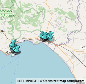 Mappa Via S. Albina Vecchia, 04028 Minturno LT, Italia (7.2465)