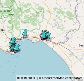 Mappa Via S. Albina Vecchia, 04028 Minturno LT, Italia (7.4695)