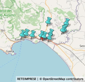 Mappa Via S. Albina Vecchia, 04028 Minturno LT, Italia (5.32455)