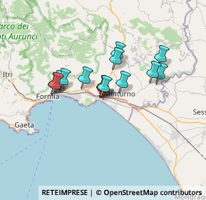 Mappa Via S. Albina Vecchia, 04028 Minturno LT, Italia (5.54929)