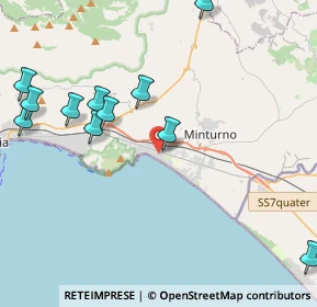 Mappa Via S. Albina Vecchia, 04028 Minturno LT, Italia (5.59083)