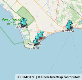 Mappa SP San Felice Circeo, 04017 San Felice Circeo LT, Italia (7.53357)