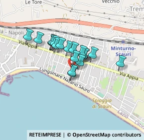 Mappa Via Fratelli Govoni, 04028 Minturno LT, Italia (0.3075)