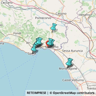 Mappa Via Guglielmo Marconi, 04028 Minturno LT, Italia (10.52571)