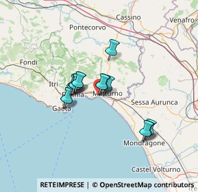 Mappa Via Fratelli Govoni, 04028 Minturno LT, Italia (10.52571)