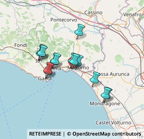 Mappa Via Fratelli Govoni, 04028 Minturno LT, Italia (11.55143)