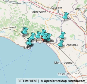 Mappa Via Fratelli Govoni, 04028 Minturno LT, Italia (9.67125)
