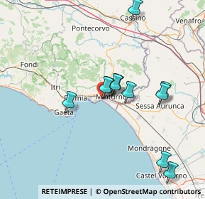 Mappa Via Fratelli Govoni, 04028 Minturno LT, Italia (14.20636)