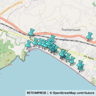 Mappa Via Guglielmo Marconi, 04028 Minturno LT, Italia (0.7815)