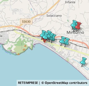 Mappa Via Fratelli Govoni, 04028 Minturno LT, Italia (1.67636)