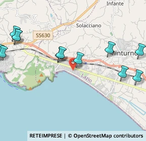 Mappa Via Fratelli Govoni, 04028 Minturno LT, Italia (2.83333)
