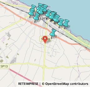 Mappa Canonico Annibale Maria, 76125 Trani BT, Italia (2.26647)