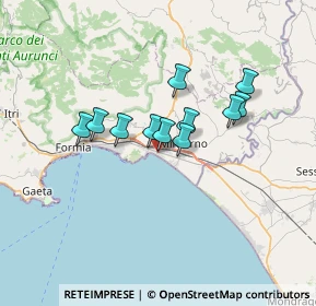 Mappa Via San Albina, 04026 Minturno LT, Italia (5.31182)