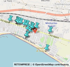 Mappa Via San Albina, 04026 Minturno LT, Italia (0.3975)