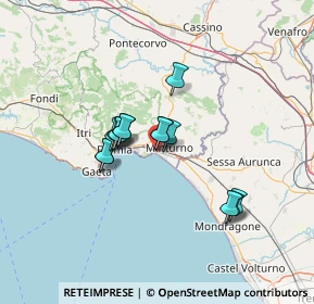 Mappa Via San Albina, 04026 Minturno LT, Italia (10.6)