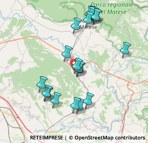 Mappa Via fontanelle, 81012 Alvignano CE, Italia (8.5445)