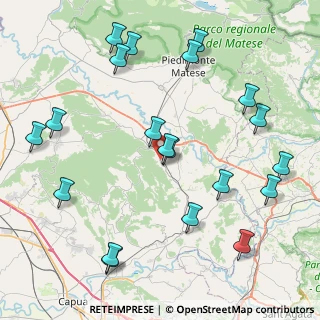 Mappa Via fontanelle, 81012 Alvignano CE, Italia (10.652)