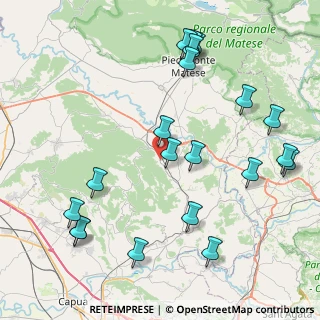 Mappa Via fontanelle, 81012 Alvignano CE, Italia (10.5305)
