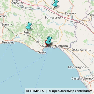 Mappa Via Olivella, 04023 Formia LT, Italia (46.007)