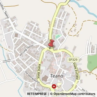 Mappa Piazza Guglielmo Marconi, 8, 81057 Teano, Caserta (Campania)