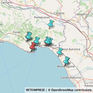 Mappa Via fratelli govone, 04028 Minturno LT, Italia (11.58357)