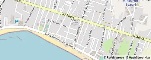 Mappa Minturno